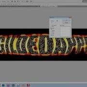 Fiery Explosion Text Effect Photoshop Tutorial
