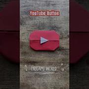 EASY YOUTUBE PLAY BUTTON ORIGAMI DIY PAPER YOUTUBE BUTTON COOL ORIGAMI INSTRUCTIONS PAPERART