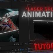 Laser Split Animation After Effects Tutorial