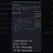 Make Digital Clock In 1 Minute Using Python