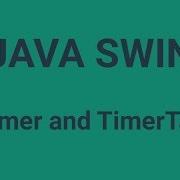 Java Timer And TimerTask