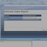 Creating Basic Reports From An SQL Server Analysis Services Cube