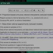 DDPS Data Driven Modeling Of Dynamical Systems A Systems Theoretic Perspective