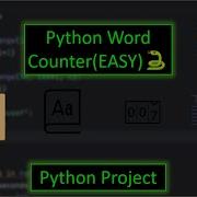 Python Word Character Counter Project EASY