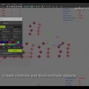 Maya Python Controller Builder Tool Demo