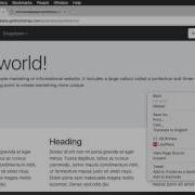 5 Bootstrap 4 Example Templates