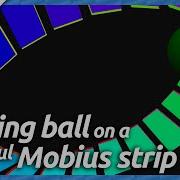 Rolling Ball On A Colorful Mobius Strip Live Coding Session