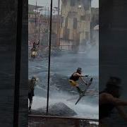 INCREDIBLE Jetski Stunt At Waterworld Show Universal Studios Hollywood