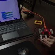 Lego Technic World Of Modules By Yahboom MakeCode Micro Bit Button Press