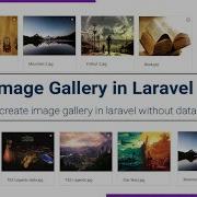 How To Create Image Gallery In Laravel Without Database